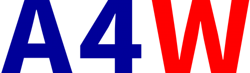 A4W logo sfondo